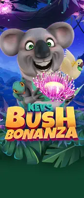 Kev's Bush Bonanza pokie artwork at Fair Go Casino