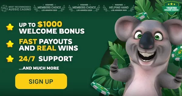 Fair Go Casino mobile interface on a smartphone screen
